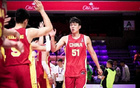 亞洲杯預選賽，中國男籃大勝蒙古38分，演練一大四小陣容。