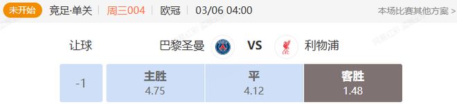 歐冠對決：巴黎圣日耳曼VS利物浦，拜仁VS勒沃庫森解析