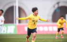 湖北U16男足連勝兩場，5-0領(lǐng)跑小組第一。
