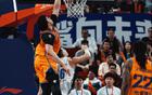 上海逆襲北京22分！王哲林、小胖合砍66分，周琦8分。