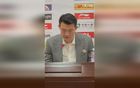 王博指導(dǎo)：球隊拼盡全力，未放棄。