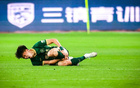中超冠軍0-4落敗，國足大腿受傷，鄭凱木狀態(tài)堪憂。