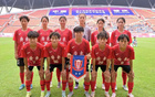 廣東U18女足晉級八強，十五運會晉級賽勝出。