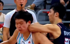 楊瀚森對抗強度高，NCAA球員肘擊圖片曝光