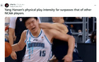 楊瀚森：NBA對抗強(qiáng)但文明，無過度動作