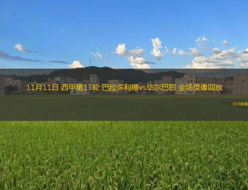11月11日 西甲第13輪 巴拉多利德vs畢爾巴鄂 全場(chǎng)錄像回放
