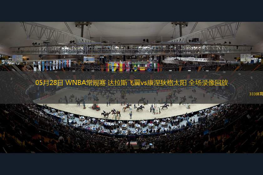05月28日 WNBA常規(guī)賽 達(dá)拉斯飛翼vs康涅狄格太陽 全場(chǎng)錄像回放