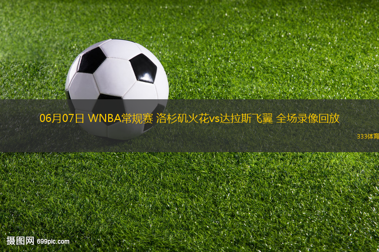 06月07日 WNBA常規(guī)賽 洛杉磯火花vs達(dá)拉斯飛翼 全場(chǎng)錄像回放