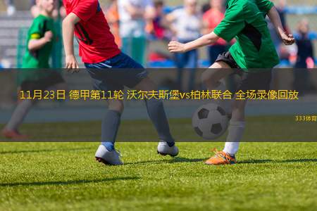 11月23日 德甲第11輪 沃爾夫斯堡vs柏林聯(lián)合 全場(chǎng)錄像回放