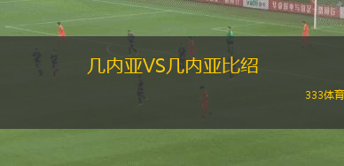 幾內(nèi)亞VS幾內(nèi)亞比紹
