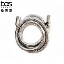 bos 簡包鍍鉻加密花灑管